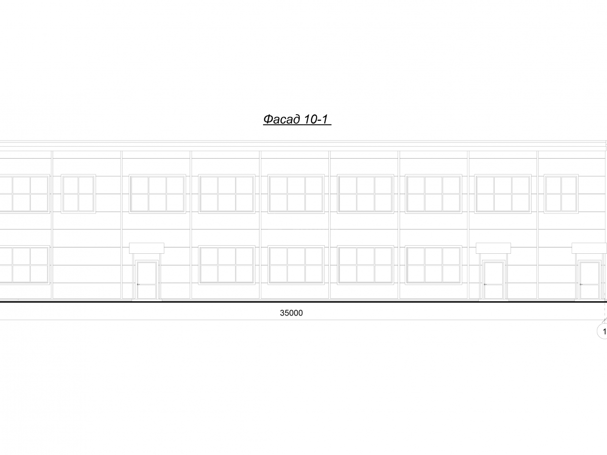Планировка Здание АБК из сэндвич-панелей -  фото 5